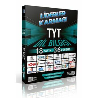 Liderler Karması Tyt Dil Bilgisi Denemeleri (18X36) Komisyon