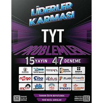 Liderler Karması Tyt Problemler 15 Yayın 47 Deneme