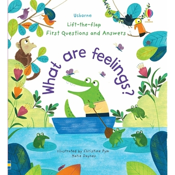 Lift-The-Flap First Questions And Answers What Are Feelings? Ciltli Katie Daynes