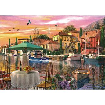 Limanda Gün Batımı (Puzzle 3000) 4905