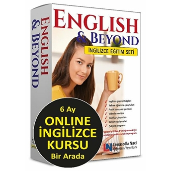 Limasollu Naci Öğretim Yayınları Yabancı Dil Eğitim Setleri / English & Beyond – Ingilizce Eğitim Seti + 6 Ay Online Ingilizce Kursu