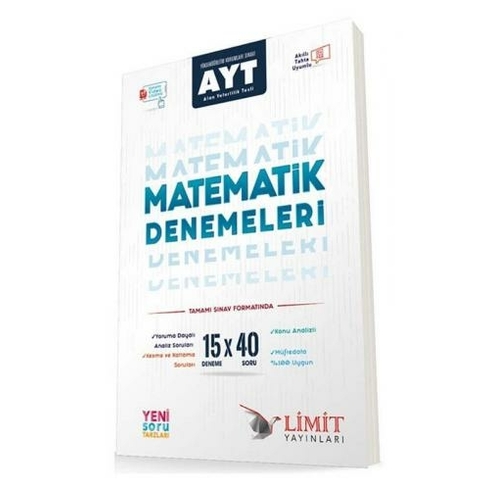 Limit Ayt 15Li Matematik Denemeleri