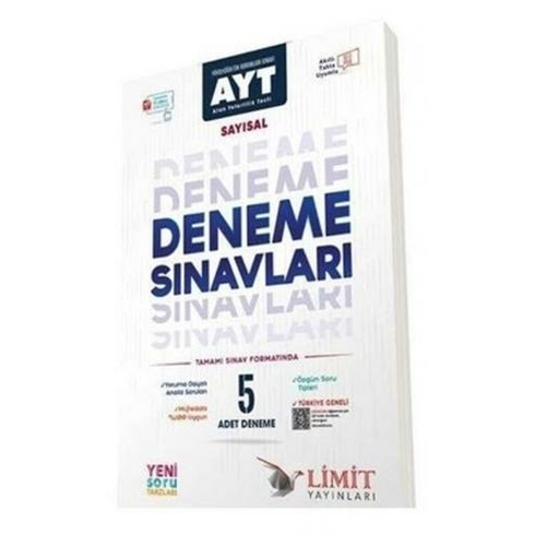 Limit Ayt Sayısal 5 Li Deneme Seti