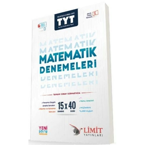 Limit Tyt 15 Li Matematik Denemeleri