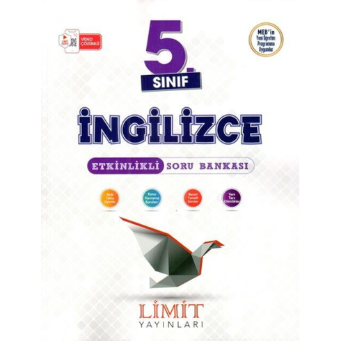 Limit Yayınları 5. Sınıf Ingilizce Etkinlikli Soru Bankası Komisyon