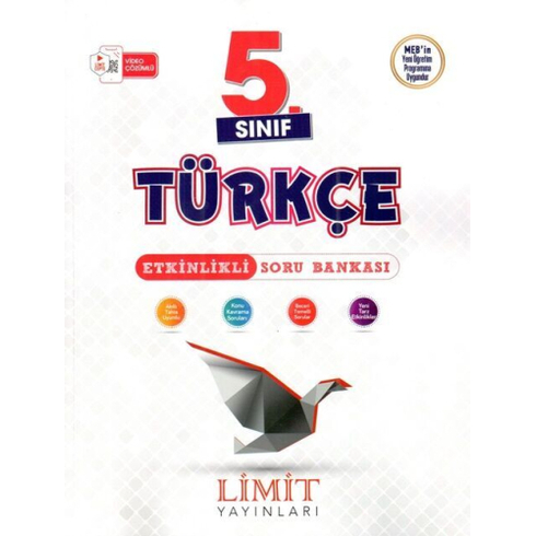 Limit Yayınları 5. Sınıf Türkçe Etkinlikli Soru Bankası Komisyon