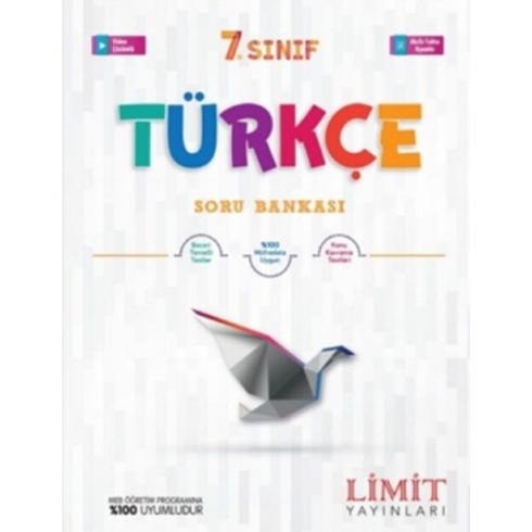 Limit Yayınları 7. Sınıf Türkçe Soru Bankası Komisyon