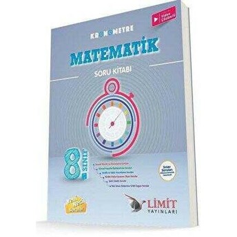 Limit Yayınları 8. Sınıf Kronometre Matematik Soru Kitabı