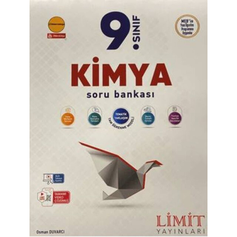 Limit Yayınları 9. Sınıf Kimya Soru Bankası Osman Duvarcı