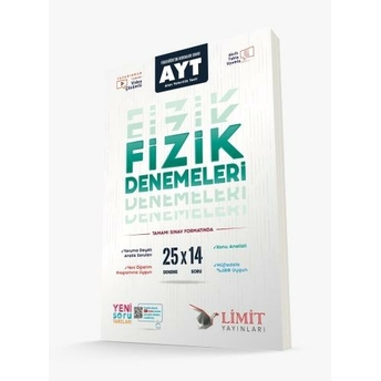 Limit Yayınları Ayt Fizik Denemeleri