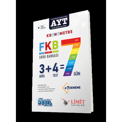 Limit Yayınları Ayt Fkb Soru Bankası