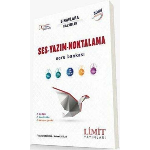 Limit Yayınları Ses Yazım Noktalama Soru Bankası Feyzullah Çelikbağ