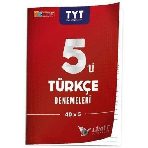 Limit Yayınları Tyt Türkçe 5'Li Deneme 2022