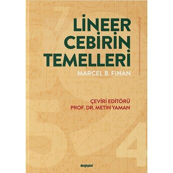 Lineer Cebirin Temelleri Marcel B. Finan