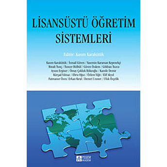 Lisansüstü Öğretim Sistemleri