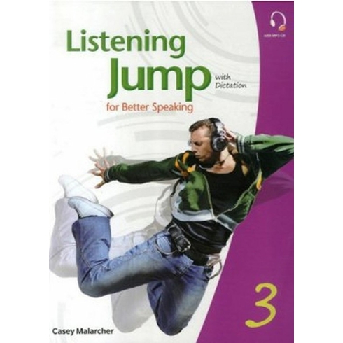 Listening Jump For Beter Speaking 3 With Dictation Mp3 Cd Casey Malarcher