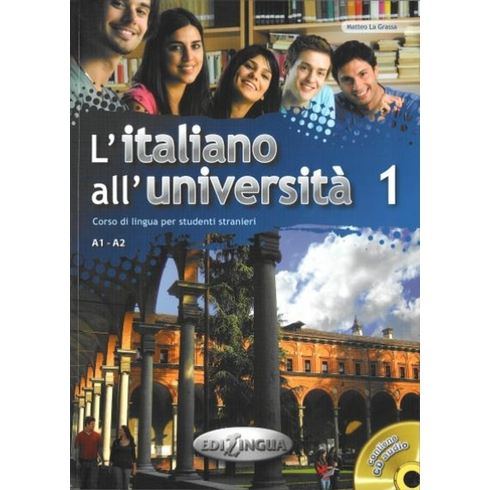 L'italiano All' Universita 1 +Cd (Italyanca Temel Ve Orta-Alt Seviye)-Matteo La Grassa