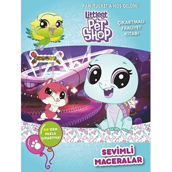 Little Pet Shop Sevimli Maceralar Çıkartmalı Faaliyet Kolektif