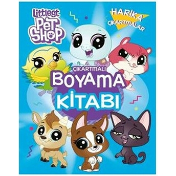 Littlest Pet Shop Çıkartmalı Boyama Kitabı Kolektif