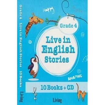 Live In English Stories Grade 4 (10 Kitap)