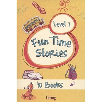 Living Level 1 Fun Times Stories 10'Lu Hikaye Seti Kolektif