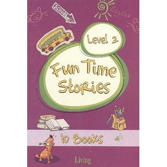 Living Level 2 Fun Times Stories 10'Lu Hikaye Seti Kolektif