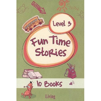 Living Level 3 Fun Times Stories 10'Lu Hikaye Seti Kolektif