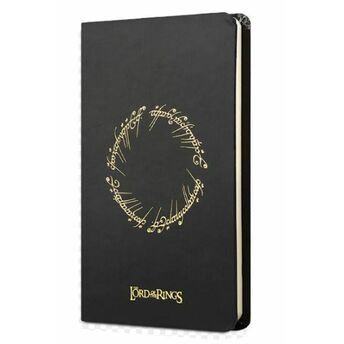 Lotr Sert Kapak Mini Defter Siyah