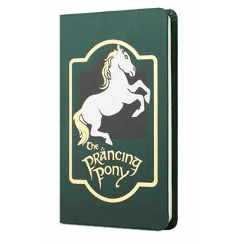 Lotr Sert Kapak Mini Defter The Prancing Pony Yeşil