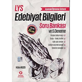 Lys Edebiyat Bilgileri Soru Bankası Ve 5 Deneme Hülya Kuzu