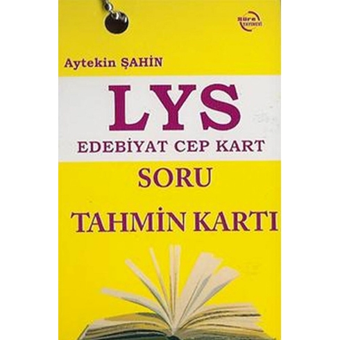 Lys Edebiyat Cep Kart - Soru Tahmin Kartı Aytekin Şahin