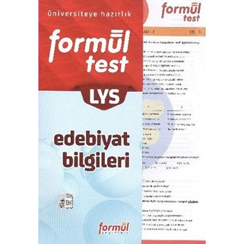 Lys Formül Test Edebiyat Bilgileri Kolektif