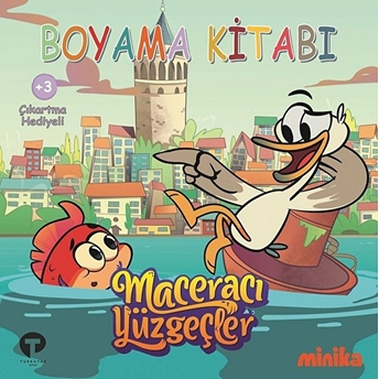 Maceracı Yüzgeçler Boyama Kitabı 3 Arzu Demirel Birinci