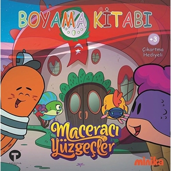 Maceracı Yüzgeçler Boyama Kitabı 4 Arzu Demirel Birinci