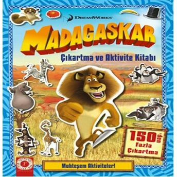 Madagaskar Penguenleri - Çıkartma Ve Aktivite Kitabı Kolektif