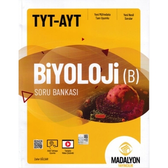 Madalyon Tyt Ayt Biyoloji B Soru Bankası