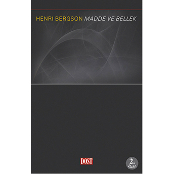 Madde Ve Bellek Henri Bergson