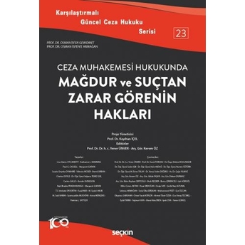 Mağdur Ve Suçtan Zarar Görenin Hakları Kayıhan Içel