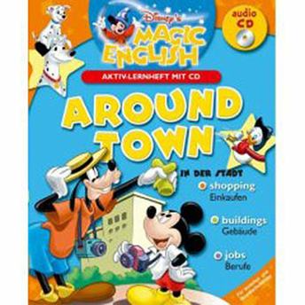 Magic English - Ingilizce Araştırma Kitabı - Around Town Kolektif