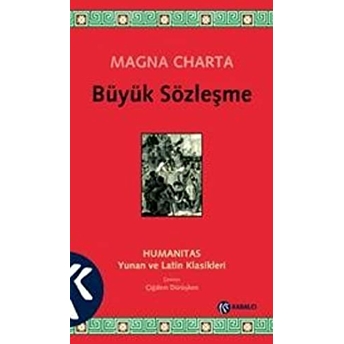 Magna Charta - Büyük Sözleşme Anonim