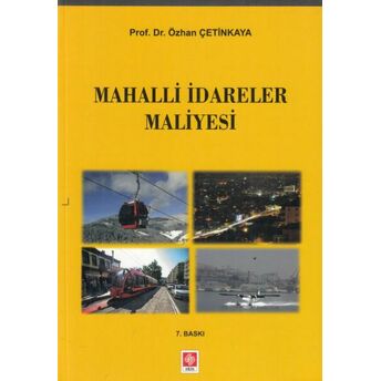 Mahalli Idareler Maliyesi - Özhan Çetinkaya Özhan Çetinkaya