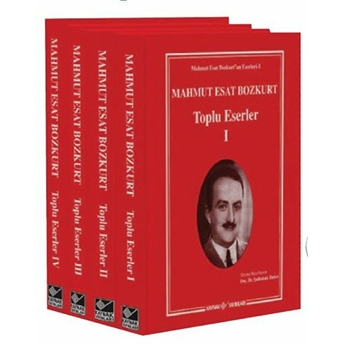 Mahmut Esat Bozkurt Toplu Eserler 4 Kitap Takım Ciltli Mahmut Esat Bozkurt