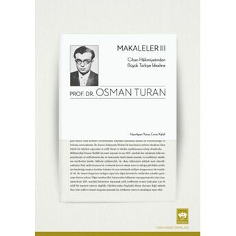 Makaleler – 3 Osman Turan