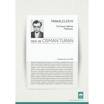 Makaleler – 4 Osman Turan