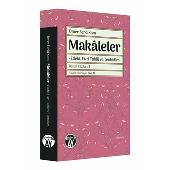 Makaleler - Bütün Yazıları 1 Ömer Ferid Kam