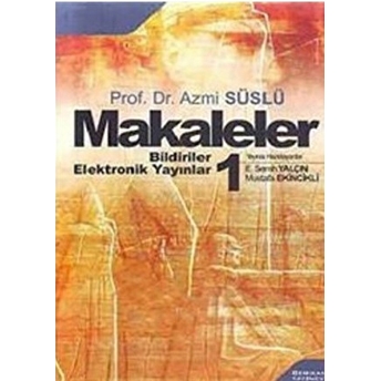 Makaleler Cilt 1