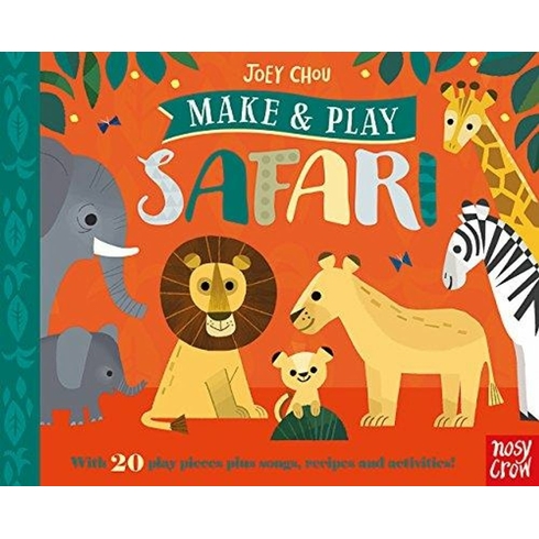 Make And Play: Safari Ciltli Axel Scheffler