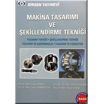 Makina Tasarımı Ve Şekillendirme Tekniği Adalet Zeren