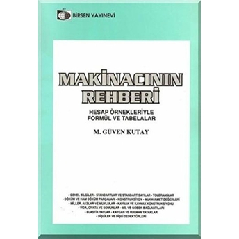 Makinacının Rehberi-M. Güven Kutay