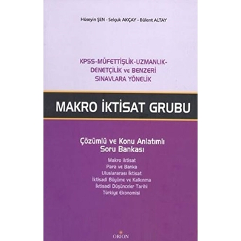 Makro Iktisat Grubu Çözümlü Ve Konu Anlatımlı Soru Bankası-Kolektif